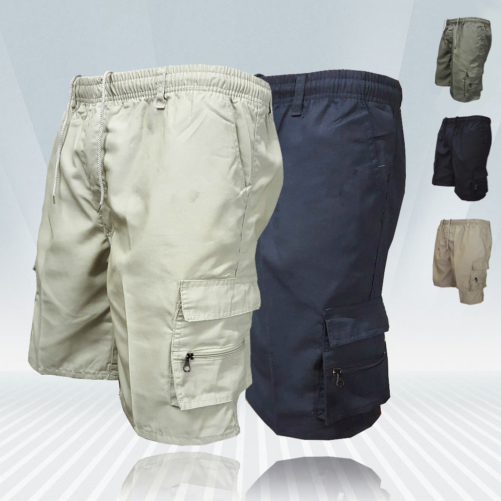 Mens Fashion Cargo Pants - แฟชั่นผู้ชายกางเกงขาสั้นสินค้า Mens Casual กางเกง Casual กระเป๋าขนาดใหญ่กีฬากางเกง