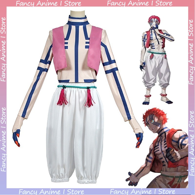 Mens Fashion Dress - อะนิเมะอาคาซ่าคอสเพลย์เครื่องแต่งกายหล่อสำหรับผู้ใหญ่ชุดปาร์ตี้แฟชั่นยูนิเซ็กส์คอสเพลย์ชุดเทศกาลผู้หญิงผู้ชายแต่งตัวเสื้อผ้า