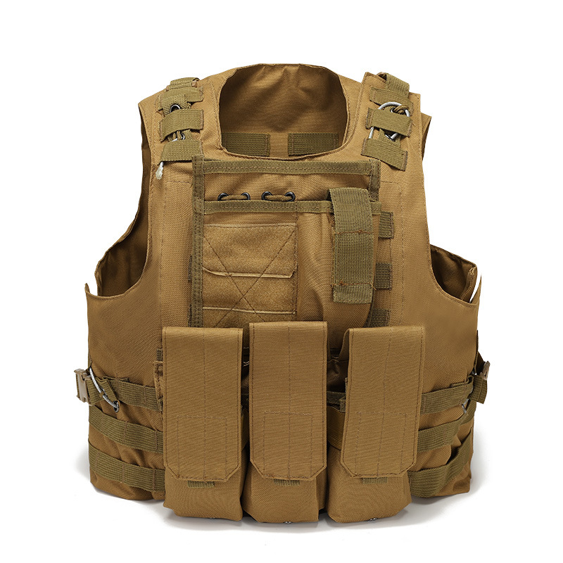 Tactical Vest Men - เสื้อกั๊กยุทธวิธี 600D Oxford สำหรับผู้ชาย เสื้อกั๊กทหารสำหรับการล่าสัตว์ เสื้อกั๊กสนามรบ