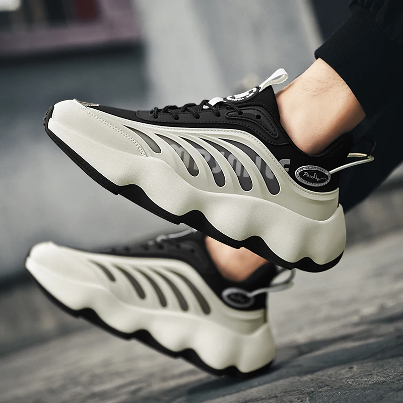 Mens Fashion Trainers 2025 - 2025 Mens Casualเทรนเนอร์Race Breathableแฟชั่นLoafersรองเท้าวิ่งสําหรับชายรองเท้าผ้าใบชายTenisหรูหรา