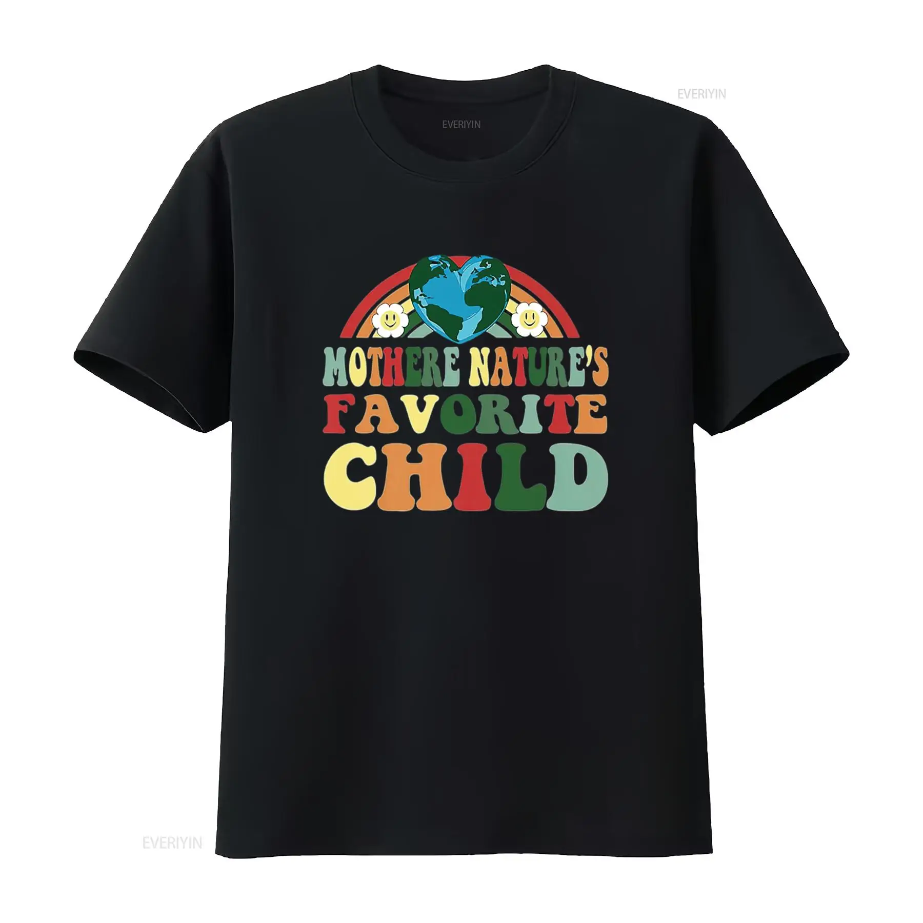 Mens Fashion Black Shirt - เสื้อยืดวันโลกวันเดียวเด