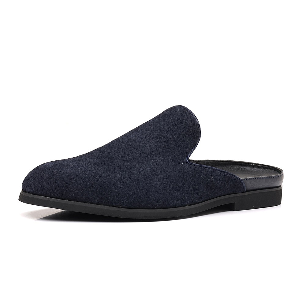 Men'S Fashion Loafers - รองเท้าแตะแบบสวมสำหรับผู้ชาย รองเท้าโลฟเฟอร์แบบเป็นทางการ รองเท้าแตะแบบสวมครึ่งเท้าสำหรับผู้ชาย รองเท้าดีไซเนอร์ รองเท้าแตะแบบสวมครึ่งเท้าผู้ชาย รองเท้าแตะผู้ชาย