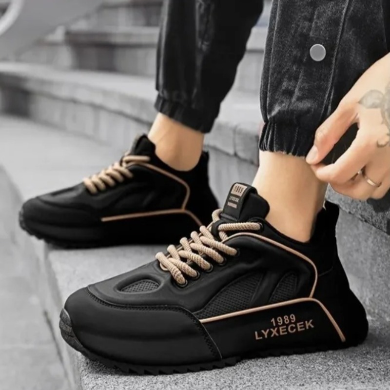 Mens Fashion Trainers 2025 - รองเท้าผ้าใบแฟชั่นผู้ชาย รองเท้ากีฬาลำลอง รองเท้าผ้าใบผู้ชายใส่สบาย รองเท้าผ้าใบดีไซน์เนอร์แบบมีพื้น รองเท้าผ้าใบกันลื่นสำหรับวิ่งกลางแจ้งสำหรับผู้ชาย