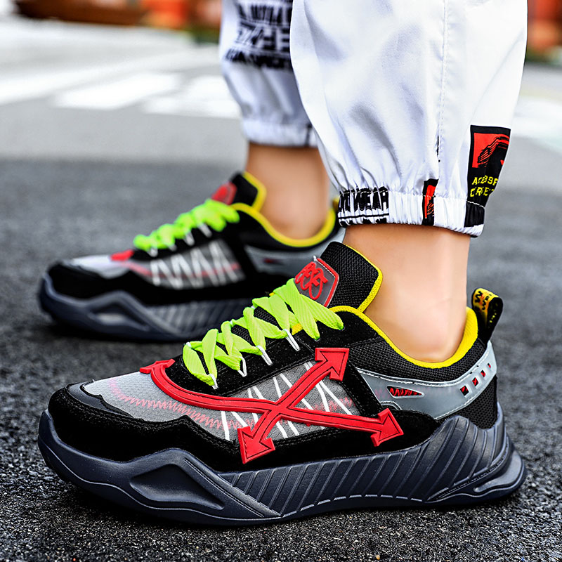 Mens Fashion Trainers 2025 - 2025 ใหม่แฟชั่นบุรุษรองเท้ายอดนิยมChaussures Casual Men Chunkyรองเท้าผ้าใบBreathable Designer