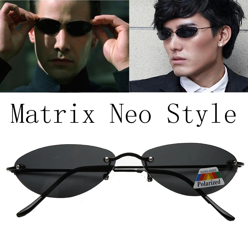 Men'S Fashion Glasses 2026 - แว่นกันแดดโพลาไรซ์ Ultralight รุ่น The Matrix Neo