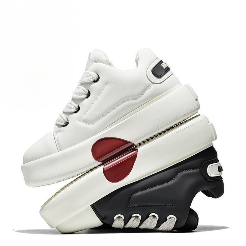 Mens Fashion Trainers 2025 - คุณภาพสูงOriginal Luxury Designer Mcqueensรองเท้าแฟชั่นใหม่แพลตฟอร์มรองเท้าผ้าใบสีขาวเทรนเนอร์ลําลองผู้ชายผู้หญิง 2025