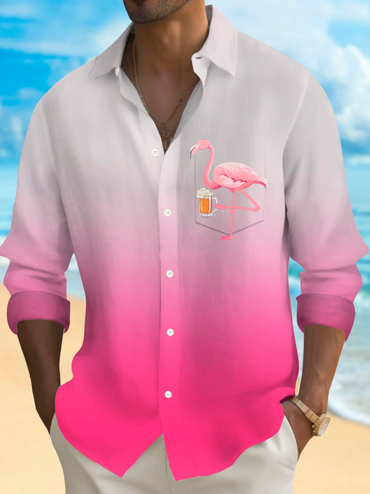 เสื้อเชิ้ตผู้ชายแบบติดกระดุม แ - Men'S Fashion For Summer บทวิจารณ์และราคา