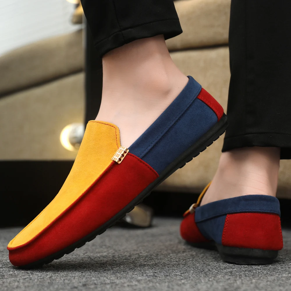 รองเท้าโลฟเฟอร์ผู้ชาย รองเท้าล - Men'S Fashion Loafers Shoes บทวิจารณ์และราคา
