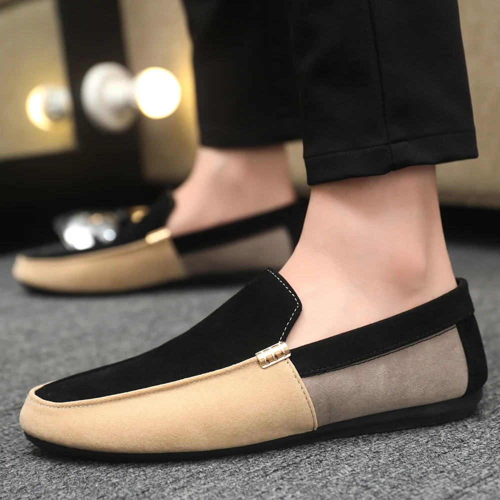 รองเท้าโลฟเฟอร์ผู้ชาย รองเท้าล - Men'S Fashion Loafers Shoes บทวิจารณ์และราคา