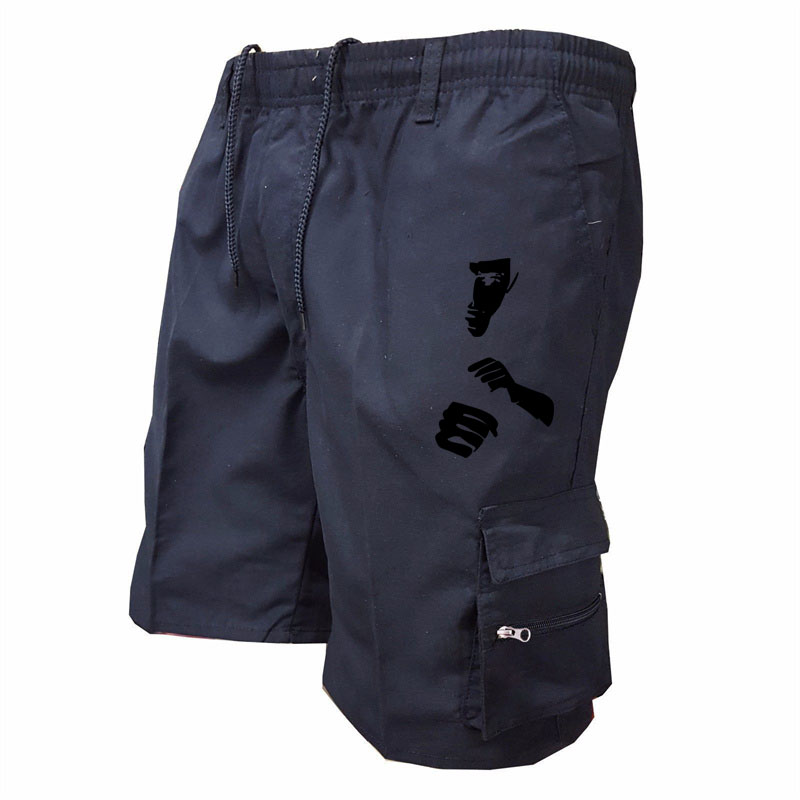 แฟชั่นพิมพ์ Workwear กางเกงขาส - Mens Fashion Cargo Pants บทวิจารณ์และราคา