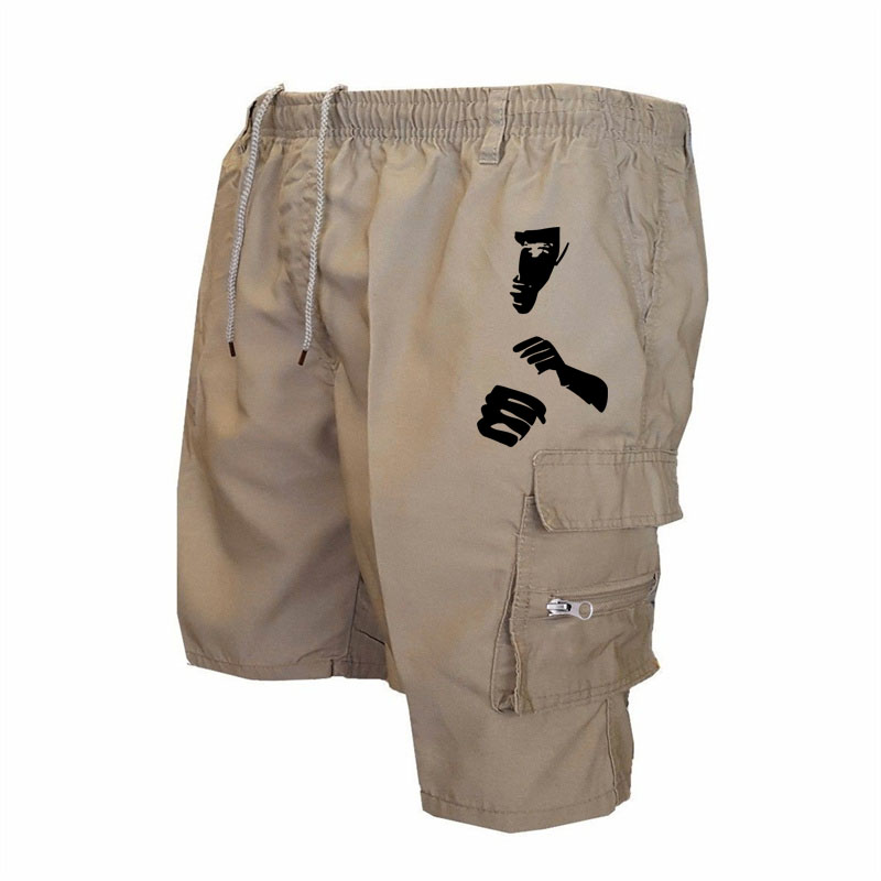 แฟชั่นพิมพ์ Workwear กางเกงขาส - Mens Fashion Cargo Pants บทวิจารณ์และราคา