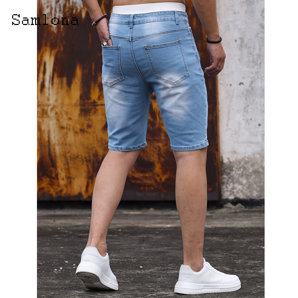 2024กางเกงแฟชั่นสไตล์ยุโรปมีซิ - Men Fashion Jeans บทวิจารณ์และราคา