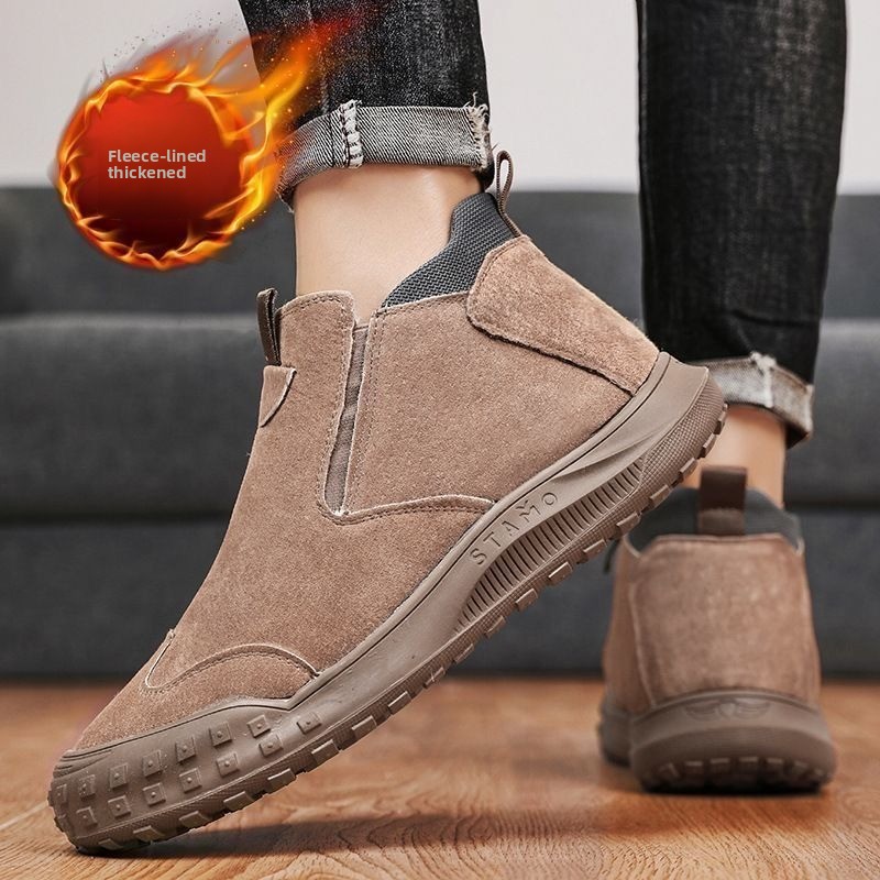 รองเท้าผู้ชายฤดูหนาว รองเท้าผ้ - Men'S Fashion Loafers Shoes บทวิจารณ์และราคา