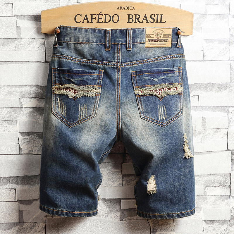 กางเกงยีนส์ขาสั้นสไตล์ฮิปฮอปขา - Men'S Fashion Linen Pants บทวิจารณ์และราคา