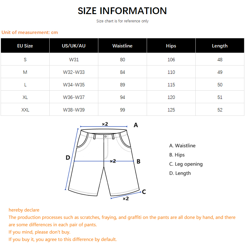 ฮิปฮอปสตรีทแวร์กางเกงยีนส์ขาสั - Men'S Fashion Linen Pants บทวิจารณ์และราคา