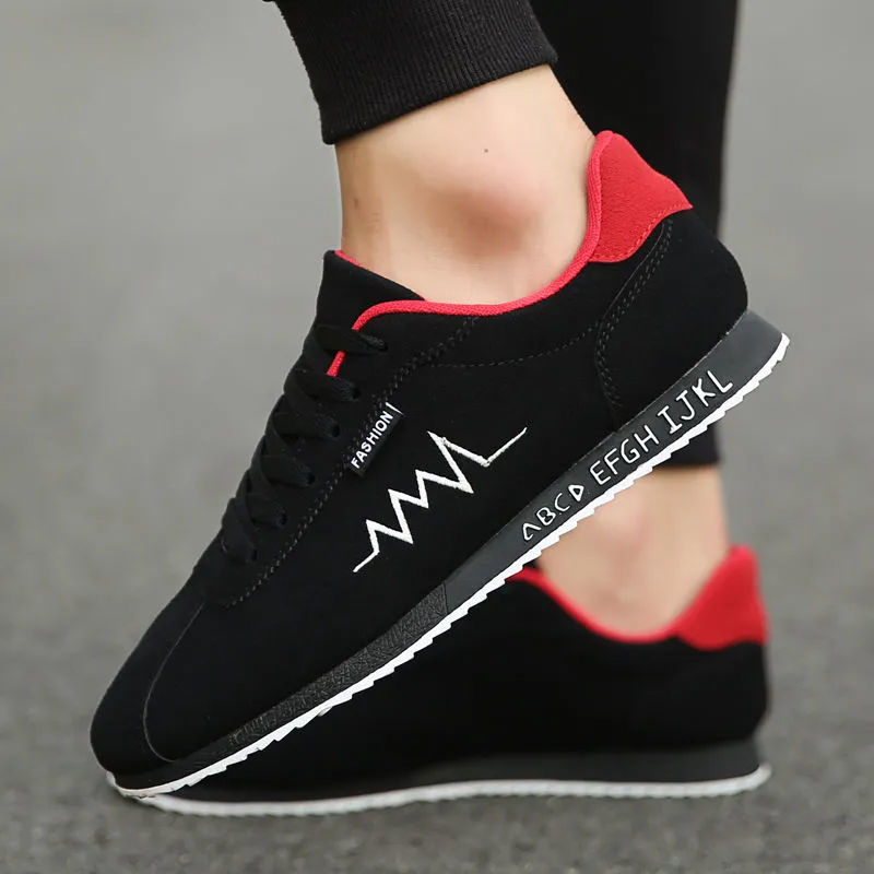 รองเท้าผ้าใบผู้ชายสีแดงแฟชั่นป - Mens Fashion Trainers 2025 บทวิจารณ์และราคา