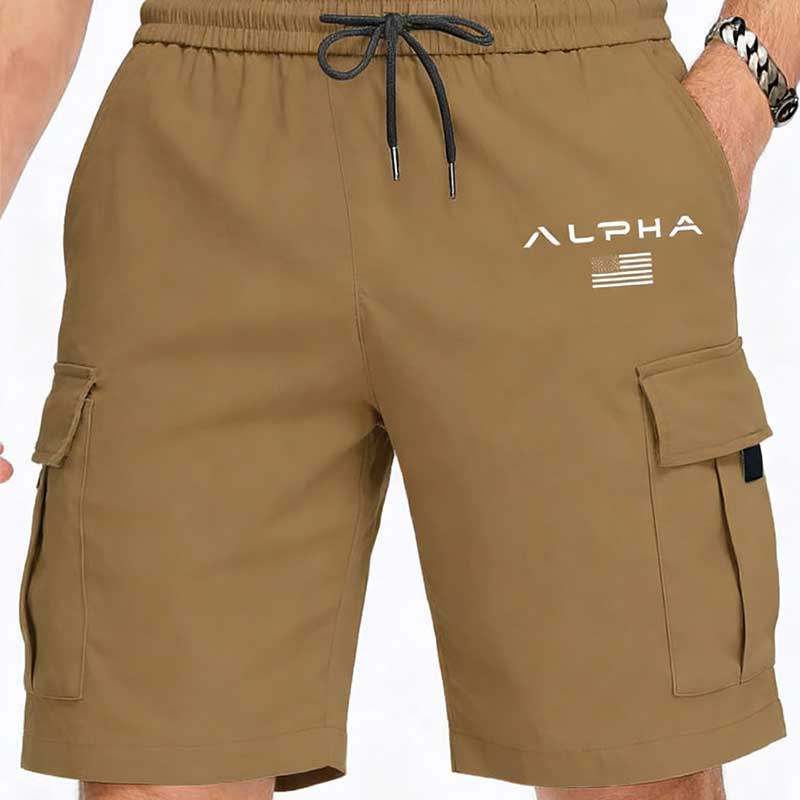 กางเกงขาสั้นคาร์โก้พิมพ์ลายใหม - Mens Fashion Cargo Pants บทวิจารณ์และราคา
