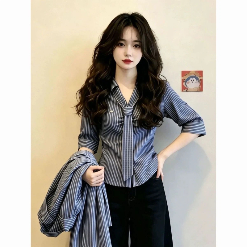 เสื้อเชิ้ตคอโปโล แขนสั้น ลายทา - Polo Shirt Slim บทวิจารณ์และราคา