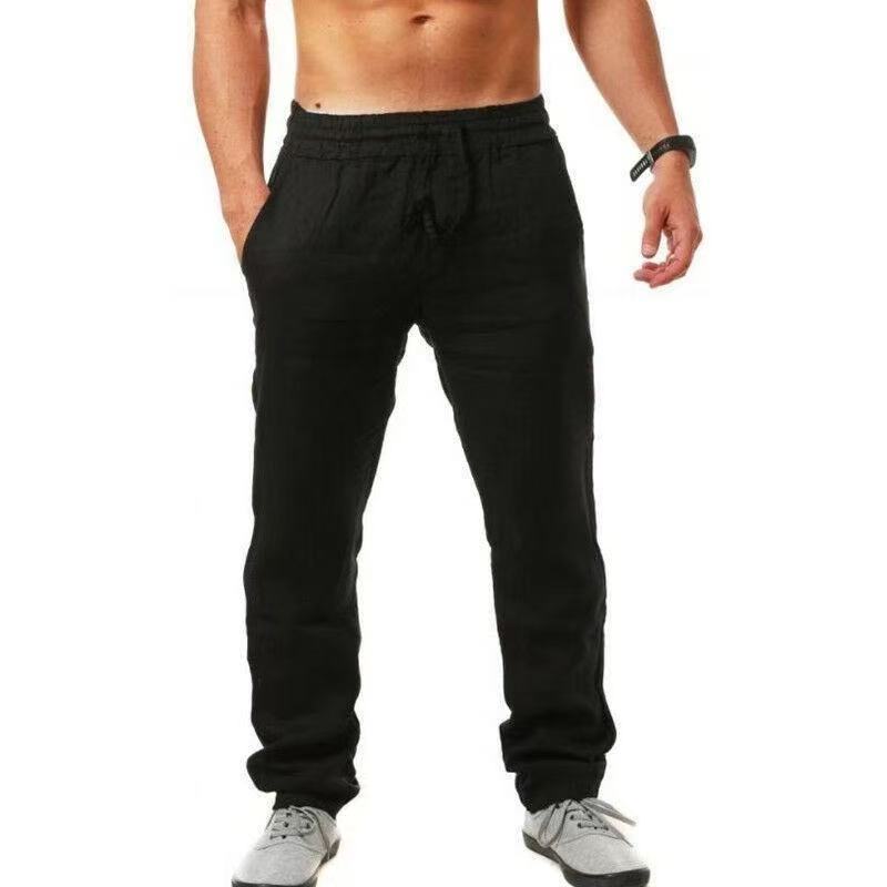 2026 กางเกงผ้าลินินลำลองแฟชั่น - Men'S Fashion Linen Pants บทวิจารณ์และราคา