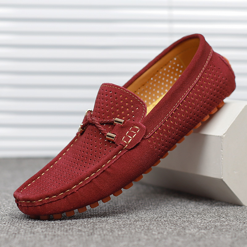 แฟชั่น Suede Mens Casual รองเท - Men'S Fashion Loafers Shoes บทวิจารณ์และราคา