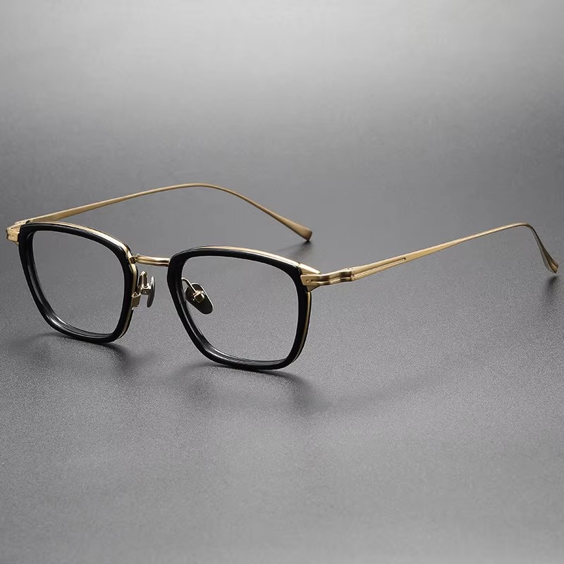 กรอบแว่นตาทรงเหลี่ยมไทเทเนียมแ - Men'S Fashion Glasses 2026 บทวิจารณ์และราคา