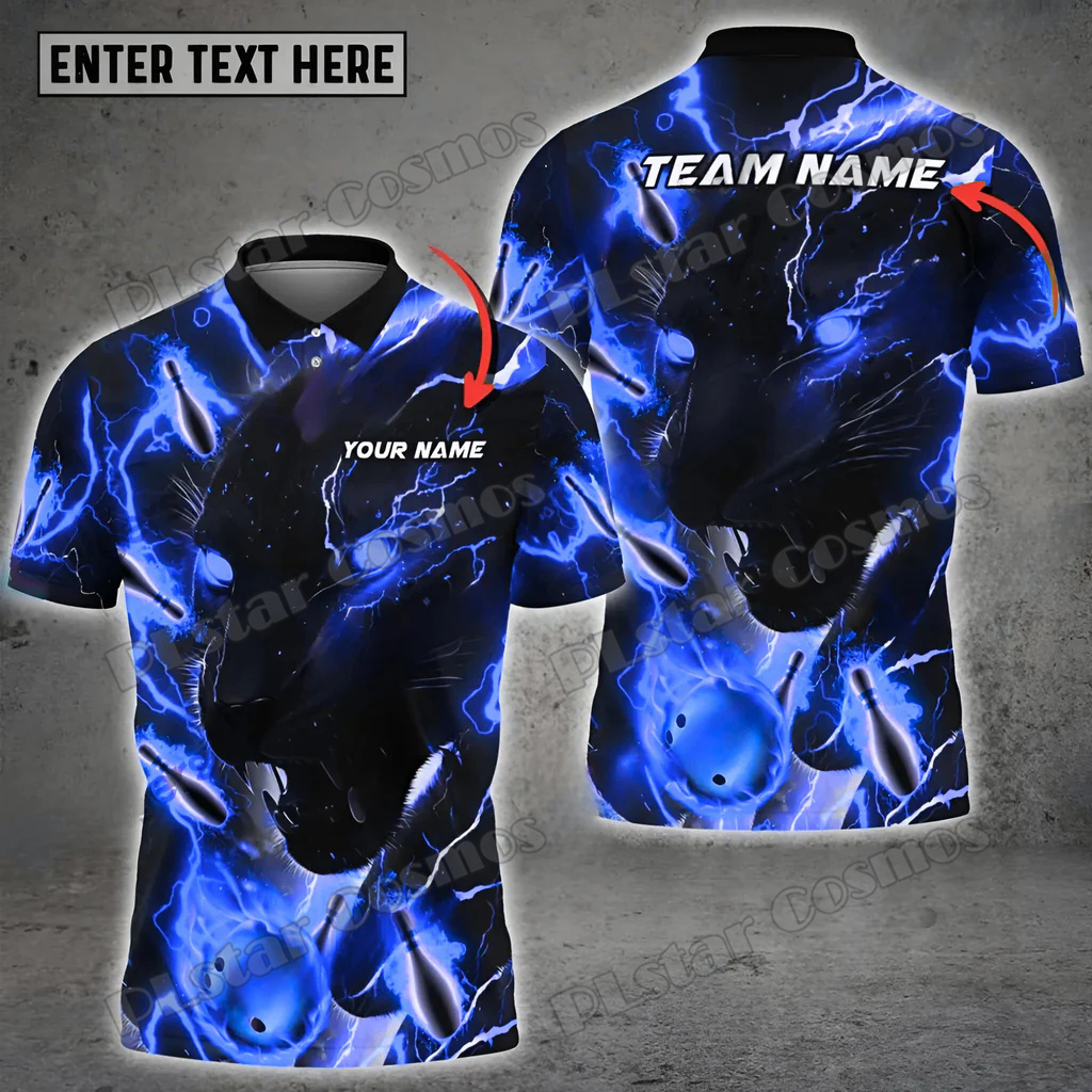 โบว์ลิ่งและ Pins Black Panther - Mens Fashion Black Shirt บทวิจารณ์และราคา