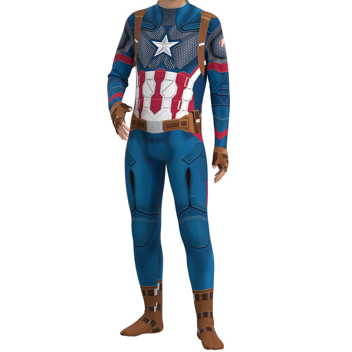 ชุดคอสเพลย์ฮาโลวีน กัปตันไอรอน - Mens Fashion Jumpsuit บทวิจารณ์และราคา