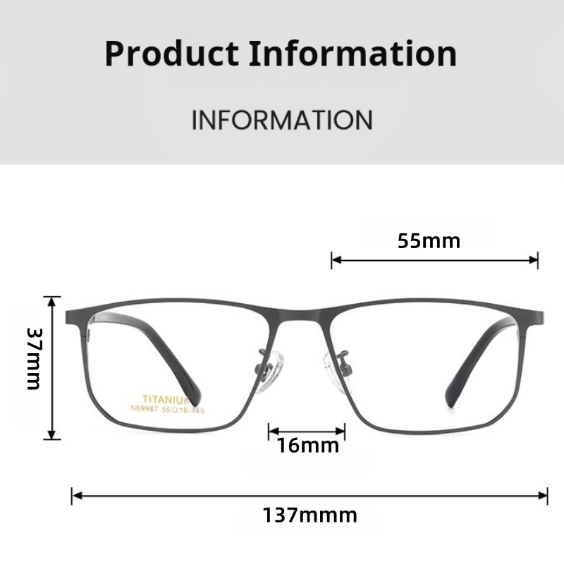 MOMOJA 2026 แว่นตาทรงสี่เหลี่ย - Men'S Fashion Glasses 2026 บทวิจารณ์และราคา