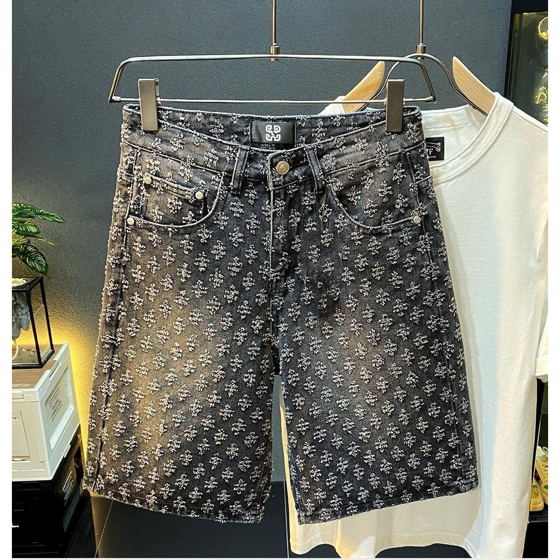 กางเกงยีนส์ขาสั้นผู้ชายสไตล์ลำ - Men'S Fashion Linen Pants บทวิจารณ์และราคา
