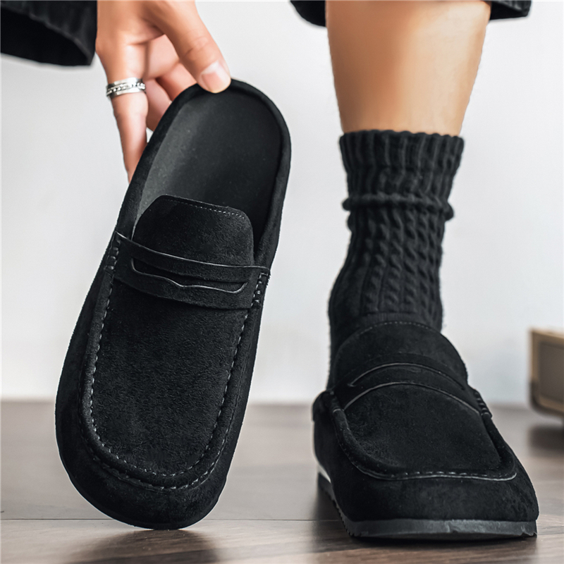รองเท้าคู่รักแบบสวม ระบายอากาศ - Men'S Fashion Loafers Shoes บทวิจารณ์และราคา