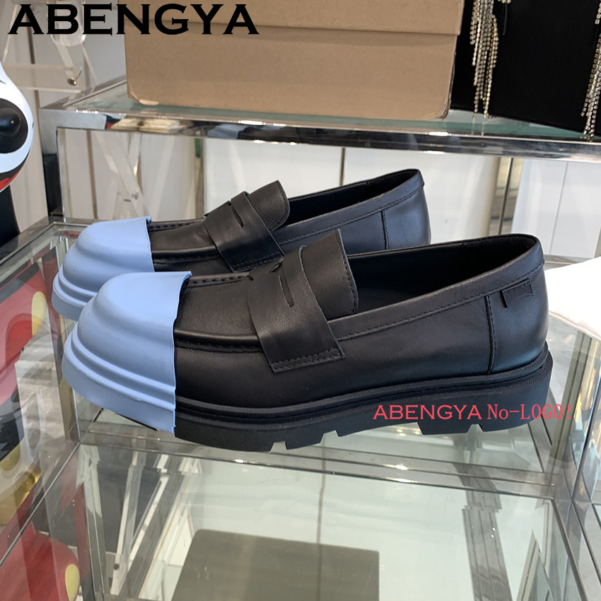 รองเท้าโลฟเฟอร์พื้นหนาหนังแท้ห - Men'S Fashion Loafers Shoes บทวิจารณ์และราคา