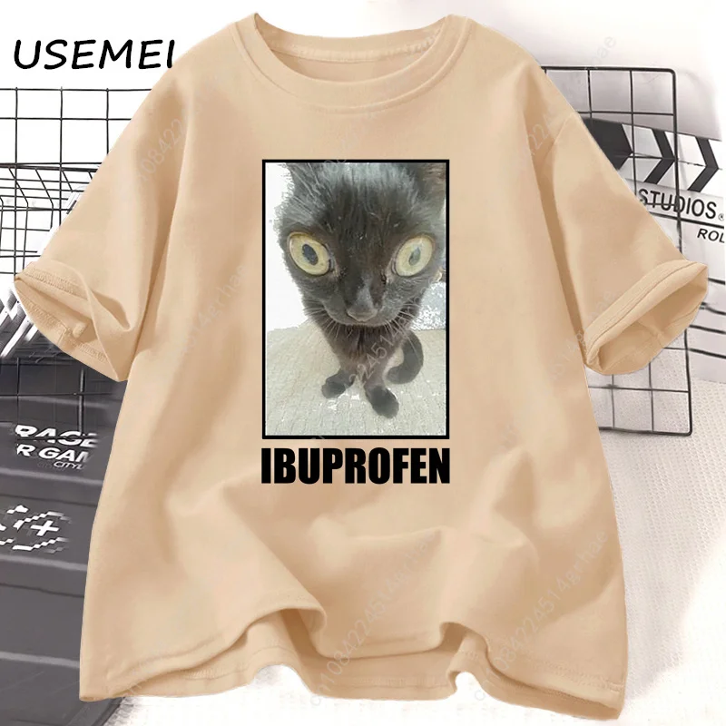 เสื้อยืดลายกราฟิก Ibuprofen ตล - Men'S Fashion V Neck T Shirts บทวิจารณ์และราคา