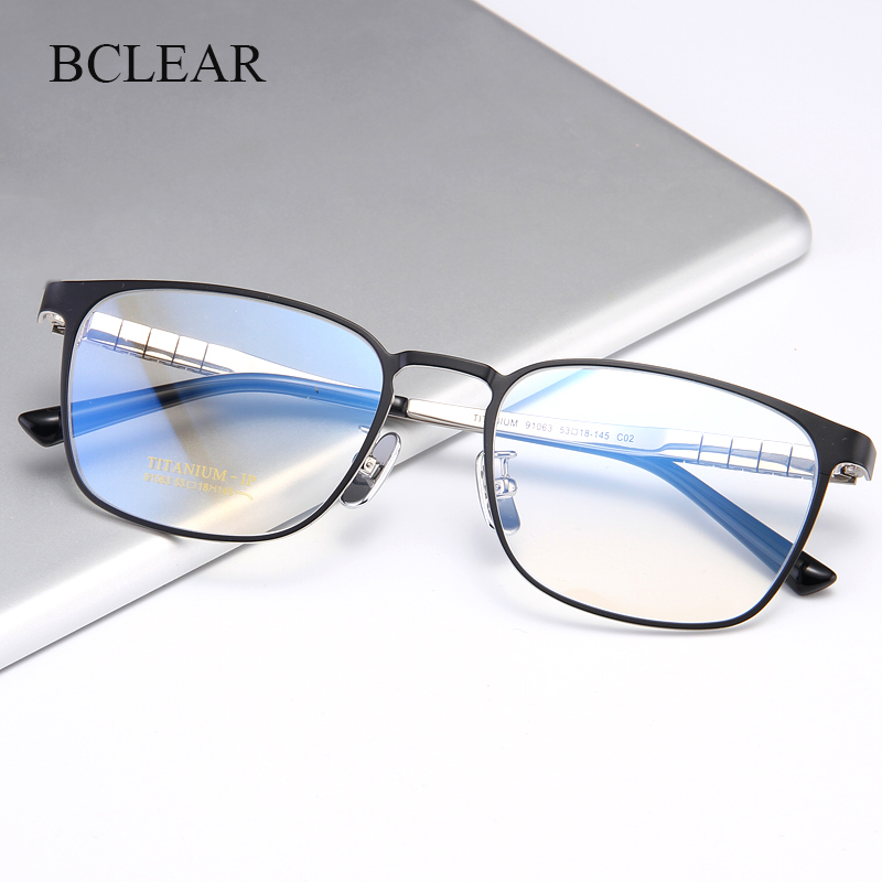 BCLEAR กรอบแว่นตาไทเทเนียมบริส - Men'S Fashion Glasses 2026 บทวิจารณ์และราคา
