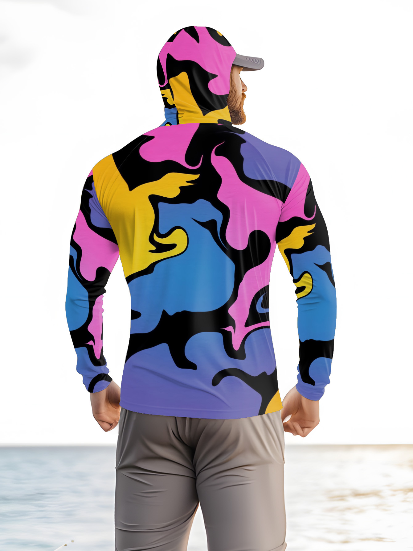 เสื้อเชิ้ตแขนยาวผู้ชายลายพิมพ์ - Men'S Fashion For Summer บทวิจารณ์และราคา