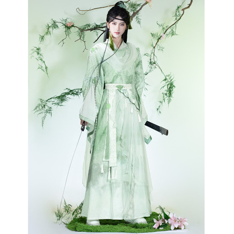 ชุดฮั่นฝูแฟชั่นชาย รุ่นฟู่หยุน - Mens Fashion Dress บทวิจารณ์และราคา