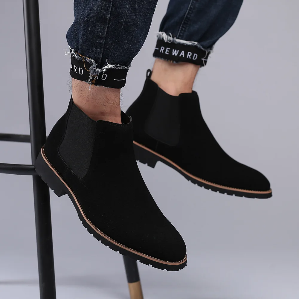 รองเท้าบูทหุ้มข้อผู้ชาย สไตล์อ - Mens Fashion Dress บทวิจารณ์และราคา