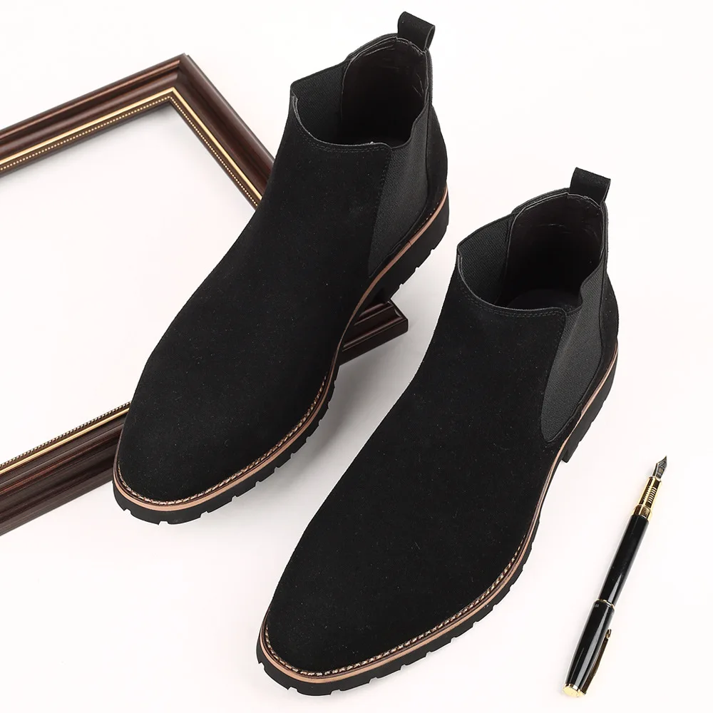 รองเท้าบูทหุ้มข้อผู้ชาย สไตล์อ - Mens Fashion Dress บทวิจารณ์และราคา
