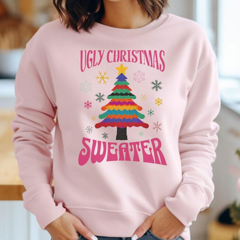 เสื้อฮู้ดลายต้นคริสต์มาสแบบตลก - Men'S Fashion Xmas Party บทวิจารณ์และราคา