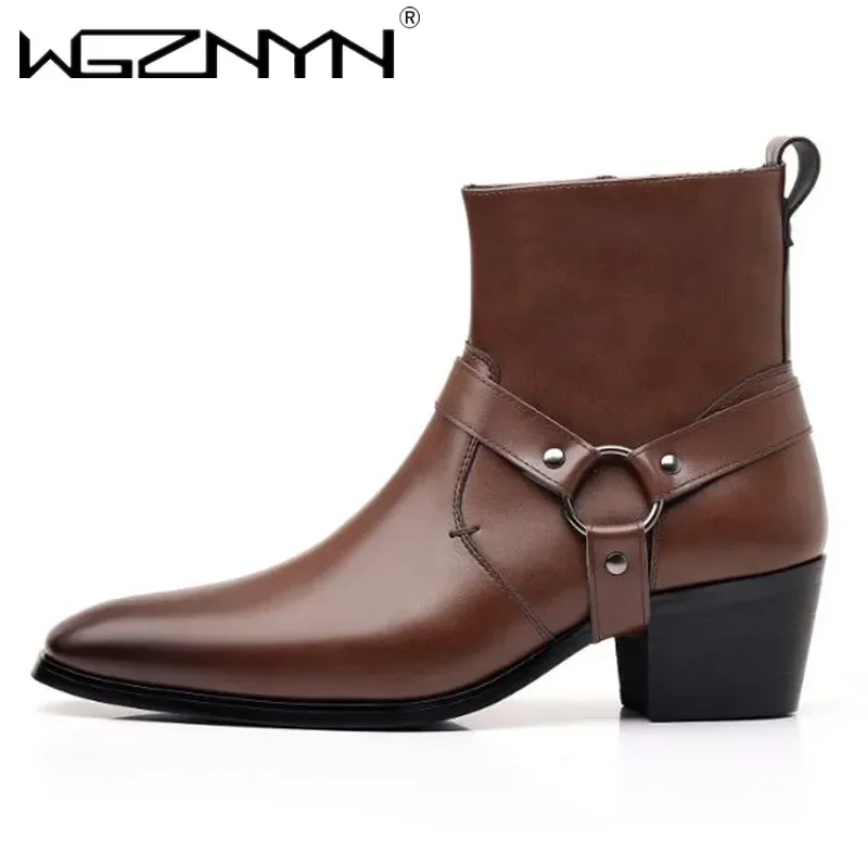 รองเท้าบูทเชลซีผู้ชายแฟชั่นดีไ - Mens Fashion Dress บทวิจารณ์และราคา