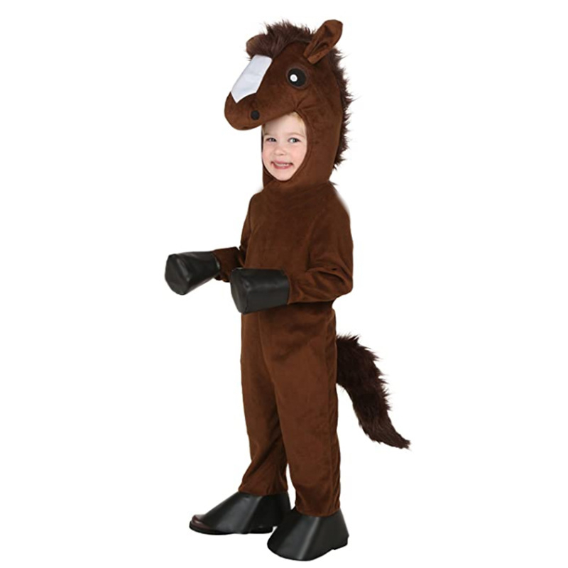 หน้ากากม้าสีน้ำตาล ดำ ขาว ตลกๆ - Mens Fashion Jumpsuit บทวิจารณ์และราคา