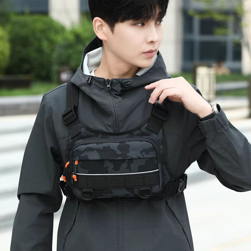 เสื้อกั๊กสะพายหน้าสำหรับปั่นจั - Tactical Vest Men บทวิจารณ์และราคา