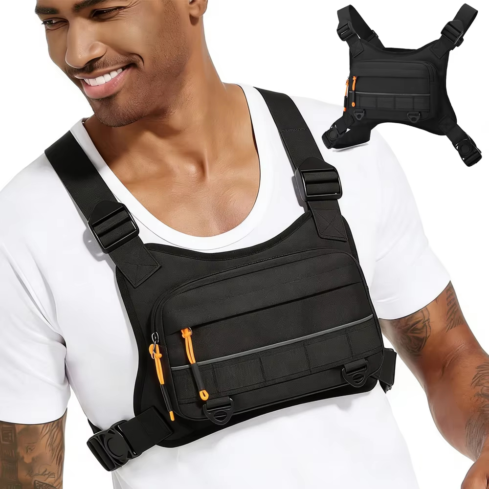 เสื้อกั๊กสะพายหน้าสำหรับปั่นจั - Tactical Vest Men บทวิจารณ์และราคา