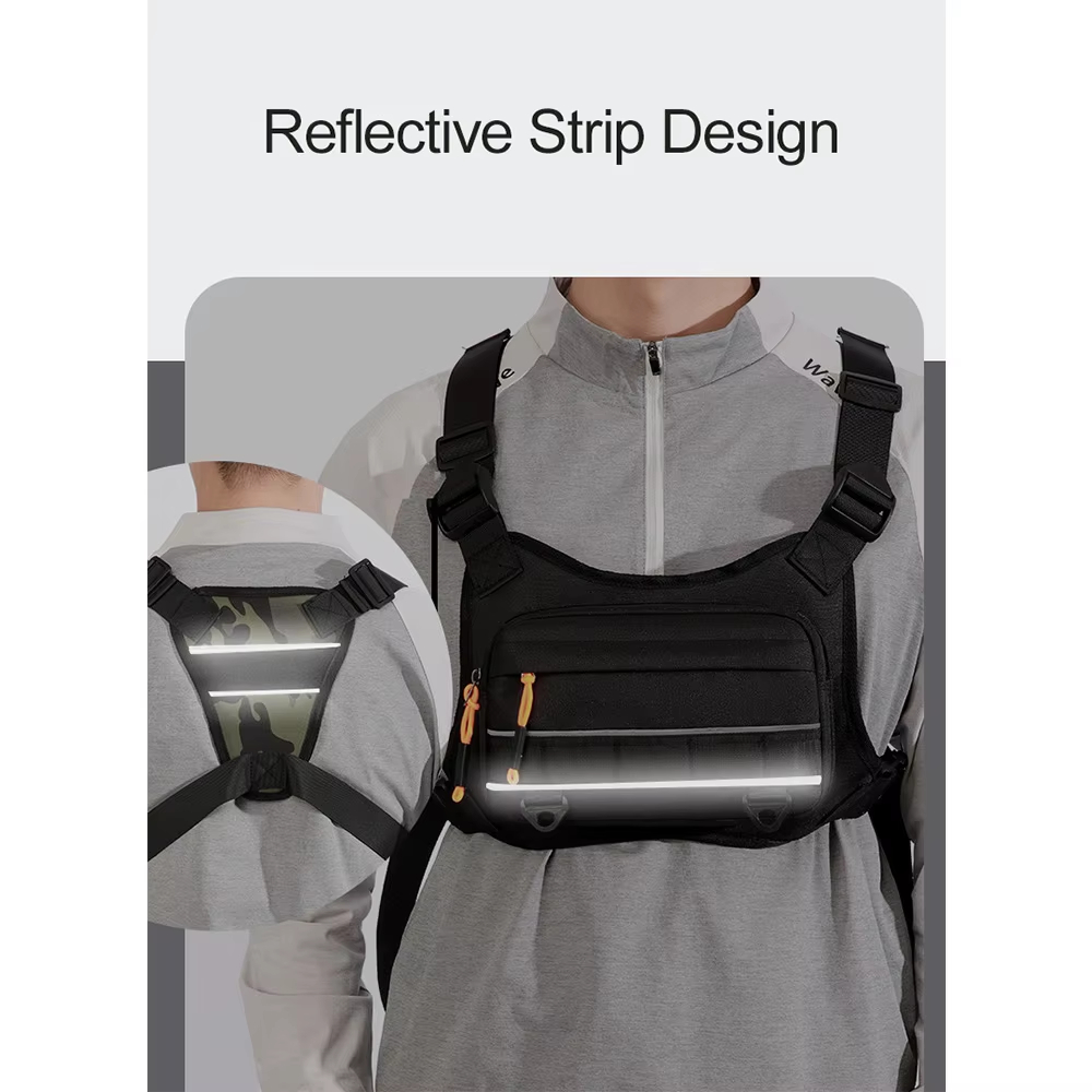 เสื้อกั๊กสะพายหน้าสำหรับปั่นจั - Tactical Vest Men บทวิจารณ์และราคา