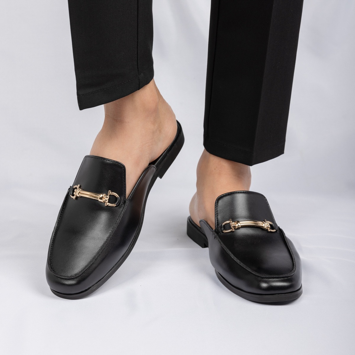 รองเท้ามูลส์ผู้ชาย 38-47 ไซส์  - Men'S Fashion Loafers Shoes บทวิจารณ์และราคา