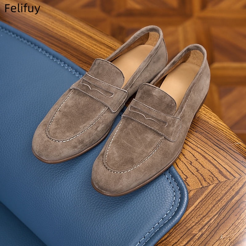 รองเท้าโลฟเฟอร์ลำลองน้ำหนักเบา - Men'S Fashion Loafers Shoes บทวิจารณ์และราคา