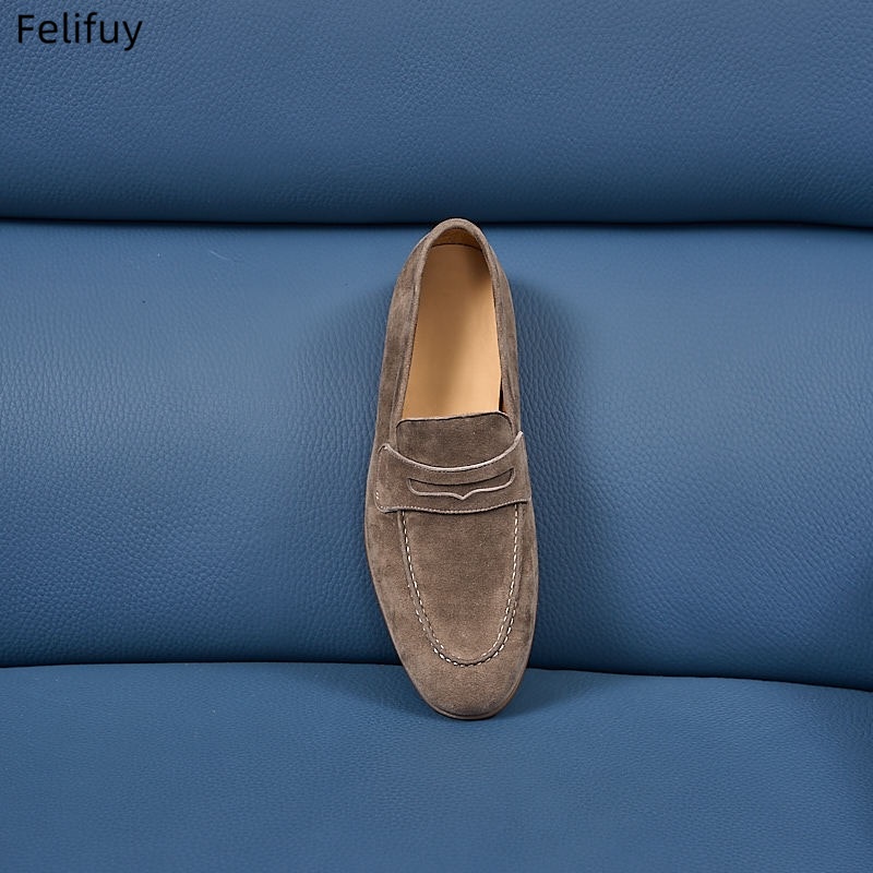 รองเท้าโลฟเฟอร์ลำลองน้ำหนักเบา - Men'S Fashion Loafers Shoes บทวิจารณ์และราคา