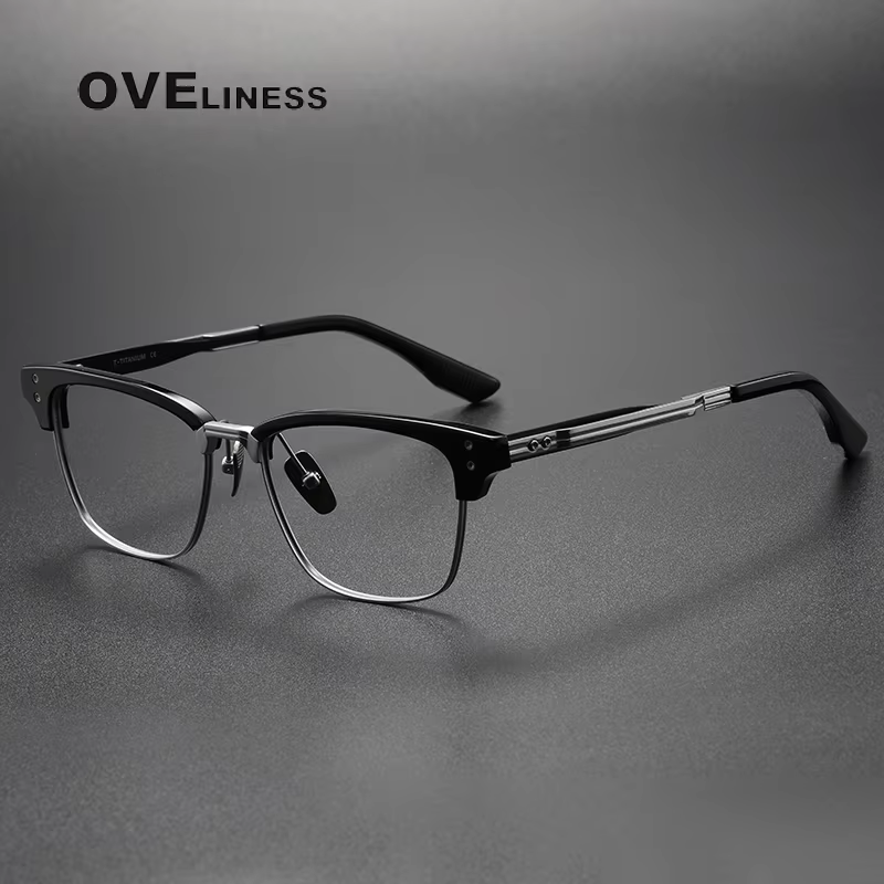 กรอบแว่นตาแฟชั่นปี 2026 วินเทจ - Men'S Fashion Glasses 2026 บทวิจารณ์และราคา